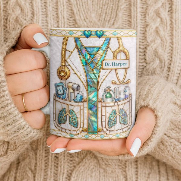Inspired By Our Medical Heroes, Stethoscope and Medical Tools Design - Personalized Custom Coffee Mug - DOC103_MG Inspired By Our Medical Heroes, Stethoscope and Medical Tools Design - Personalized Custom Coffee Mug - DOC103_MG