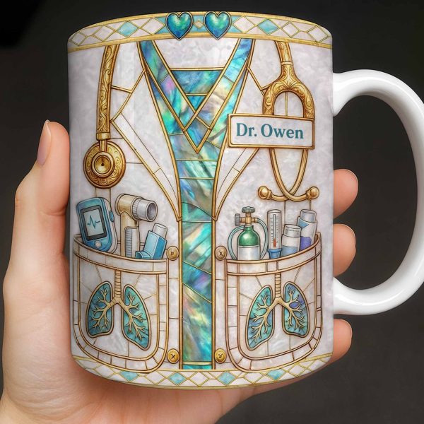 Inspired By Our Medical Heroes, Stethoscope and Medical Tools Design - Personalized Custom Coffee Mug - DOC103_MG Inspired By Our Medical Heroes, Stethoscope and Medical Tools Design - Personalized Custom Coffee Mug - DOC103_MG