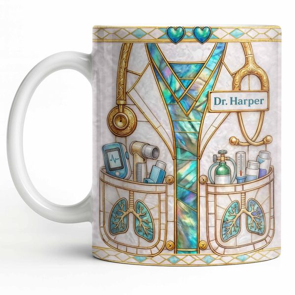Inspired By Our Medical Heroes, Stethoscope and Medical Tools Design - Personalized Custom Coffee Mug - DOC103_MG Inspired By Our Medical Heroes, Stethoscope and Medical Tools Design - Personalized Custom Coffee Mug - DOC103_MG