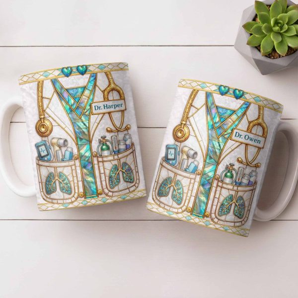 Inspired By Our Medical Heroes, Stethoscope and Medical Tools Design - Personalized Custom Coffee Mug - DOC103_MG Inspired By Our Medical Heroes, Stethoscope and Medical Tools Design - Personalized Custom Coffee Mug - DOC103_MG