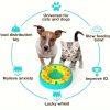 Interactive Dog Puzzle Toy - Spinning Food Dispenser