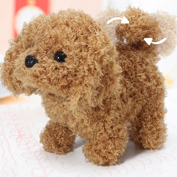 Interactive Electric Plush Puppy - Wags Tail & Walks Interactive Electric Plush Puppy - Wags Tail & Walks
