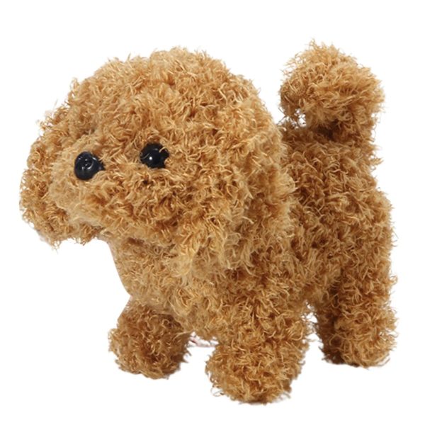 Interactive Electric Plush Puppy - Wags Tail & Walks Interactive Electric Plush Puppy - Wags Tail & Walks