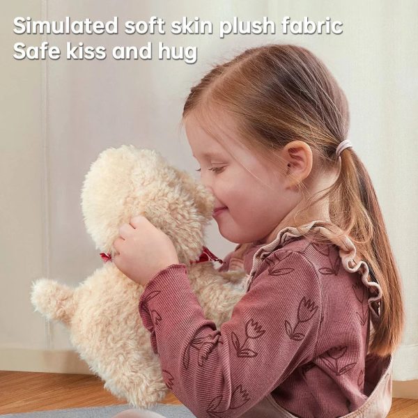 Interactive Plush Dog Toy Set with Accessories - Fun for Kids 3+!