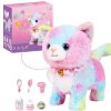 Interactive Walking & Barking Plush Cat Toy - Remote Control Fun! Interactive Walking & Barking Plush Cat Toy - Remote Control Fun!