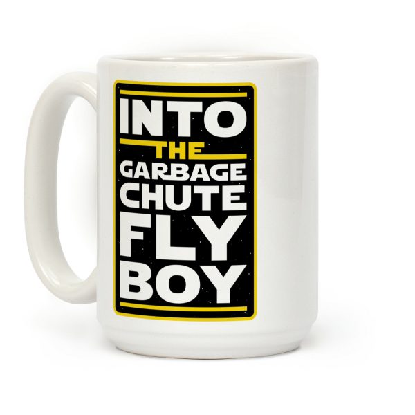 Into The Garbage Chute Fly Boy Coffee Mug Into The Garbage Chute Fly Boy Coffee Mug