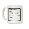 Introvert Used Alone Time Coffee Mug Introvert Used Alone Time Coffee Mug
