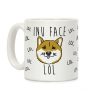 Inu Face Lol Coffee Mug Inu Face Lol Coffee Mug