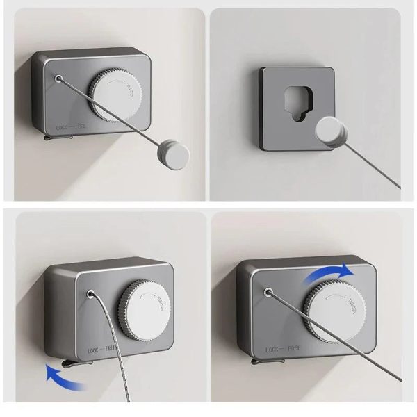 Invisible Retractable Clothesline Invisible Retractable Clothesline