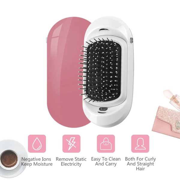 Ion Detangling Brush For Smooth, Tangle-Free Hair Ion Detangling Brush For Smooth, Tangle-Free Hair