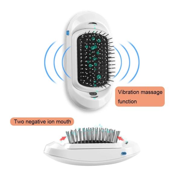 Ion Detangling Brush For Smooth, Tangle-Free Hair Ion Detangling Brush For Smooth, Tangle-Free Hair
