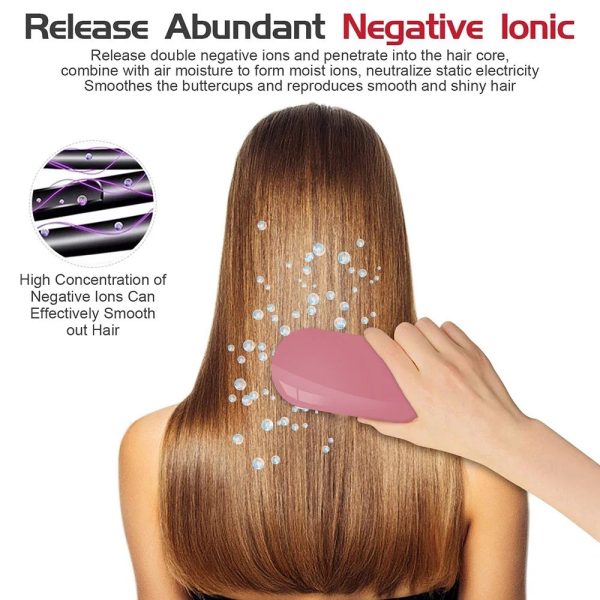 Ion Detangling Brush For Smooth, Tangle-Free Hair Ion Detangling Brush For Smooth, Tangle-Free Hair