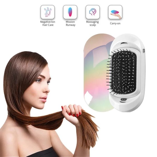 Ion Detangling Brush For Smooth, Tangle-Free Hair Ion Detangling Brush For Smooth, Tangle-Free Hair