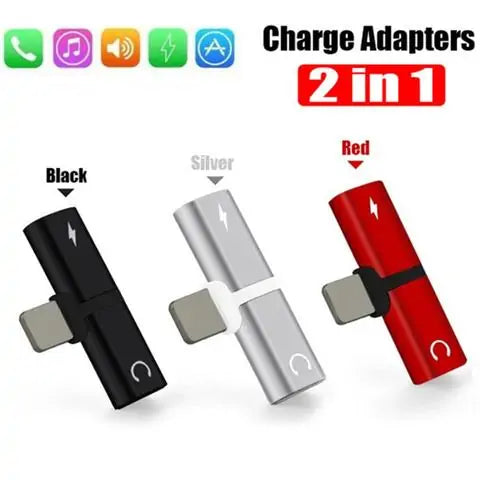 IPhone Charge and Audio Adaptor IPhone Charge and Audio Adaptor