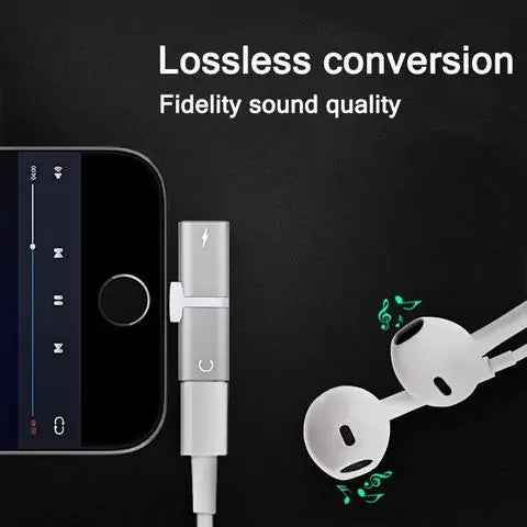 IPhone Charge and Audio Adaptor IPhone Charge and Audio Adaptor