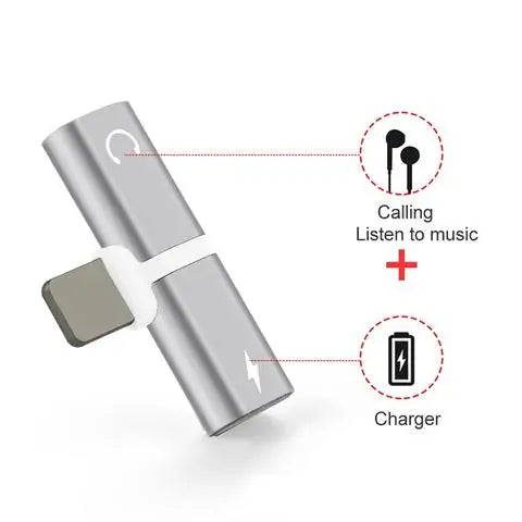 IPhone Charge and Audio Adaptor IPhone Charge and Audio Adaptor