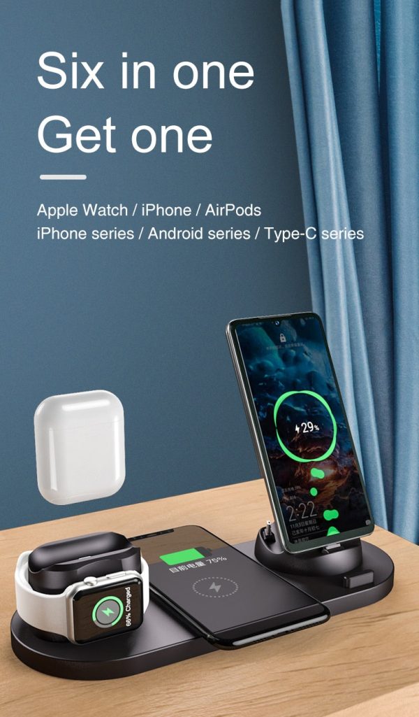 Iphone Wireless Charger 6 In 1 Iphone Wireless Charger 6 In 1