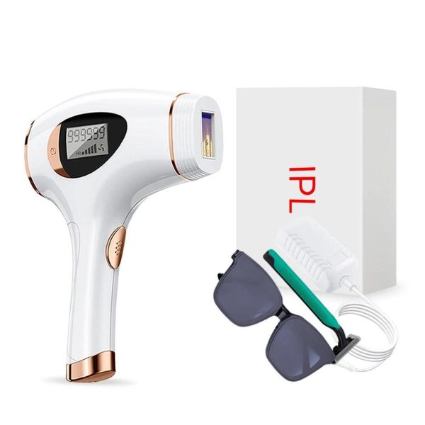 Ipl Laser Hair Removal Device For Women, 5 Levels, Lcd Display, Manual/Auto Modes Ipl Laser Hair Removal Device For Women, 5 Levels, Lcd Display, Manual/Auto Modes