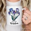 Iris Stained Glass Personalized Mug, Beauty With Wisdom Custom Name Gift Iris Stained Glass Personalized Mug, Beauty With Wisdom Custom Name Gift