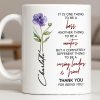 It Is One Thing To Be A Boss Flower - Personalized Custom Coffee Mug - COL131_MG