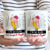 It Started With A Message Couples - Personalized Mug It Started With A Message Couples - Personalized Mug