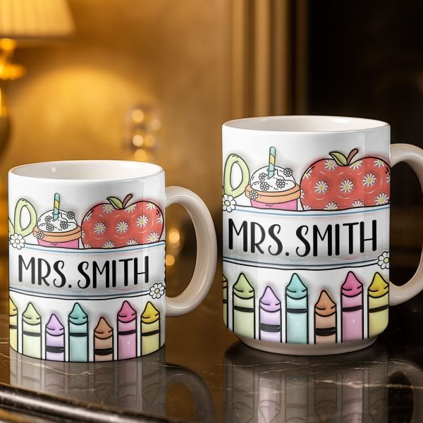 It Takes A Big Heart To Teach Little Minds Mug Design - Personalized Custom Coffee Mug - TEACH066_MG It Takes A Big Heart To Teach Little Minds Mug Design - Personalized Custom Coffee Mug - TEACH066_MG