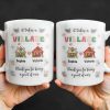 It Takes A Village Thank You For Being Part Of Ours - Personalized Custom Coffee Mug - XMAS041_MG It Takes A Village Thank You For Being Part Of Ours - Personalized Custom Coffee Mug - XMAS041_MG