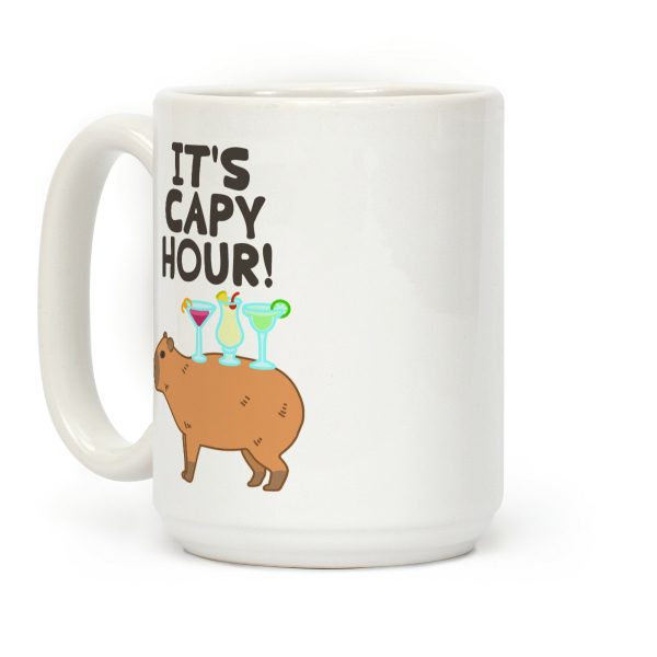 It's Capy Hour! Coffee Mug It's Capy Hour! Coffee Mug