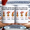 It's Fine, We're Fine, Everything Is Fine With Roosters - Personalized Custom Coffee Mug - COL106_MG It's Fine, We're Fine, Everything Is Fine With Roosters - Personalized Custom Coffee Mug - COL106_MG