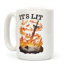 It's Lit Bonfire Coffee Mug