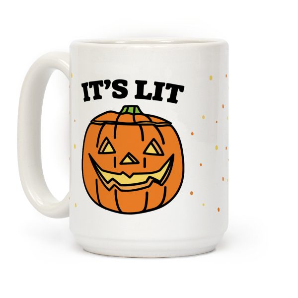 It's Lit Jack o' Lantern Coffee Mug It's Lit Jack o' Lantern Coffee Mug