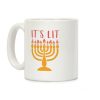 It's Lit Menorah Coffee Mug It's Lit Menorah Coffee Mug