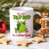 It'S Not A Dad Bod It'S A Father Figure, Gift For Dad, Personalized Mug, Green Dad And Kid Mug, Christmas Gift 04QHHN281123