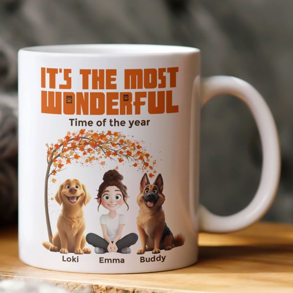 It's The Most Wonderful Time Of The Year Autumn - Personalized Mug It's The Most Wonderful Time Of The Year Autumn - Personalized Mug