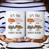 It's Too Peopley Outside - Personalized Mug It's Too Peopley Outside - Personalized Mug