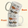 It's Too Peopley Outside - Personalized Mug It's Too Peopley Outside - Personalized Mug