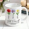 It's Who We Have in Life that Matters, Custom Birth Month Flower - Personalized Mug - Christmas Gift for Best Friends It's Who We Have in Life that Matters, Custom Birth Month Flower - Personalized Mug - Christmas Gift for Best Friends