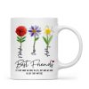 It's Who We Have in Life that Matters, Custom Birth Month Flower - Personalized Mug - Christmas Gift for Best Friends It's Who We Have in Life that Matters, Custom Birth Month Flower - Personalized Mug - Christmas Gift for Best Friends