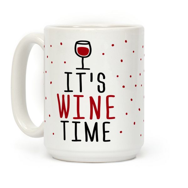 It's Wine Time Coffee Mug