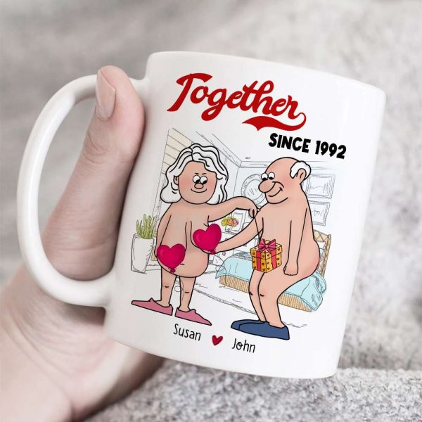It's You And Me Babe Till The Bitter Wrinkly Saggy End, Valentine's Day Funny Old Couple