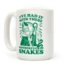I've Had It With These MotherF***in Snakes Coffee Mug I've Had It With These MotherF***in Snakes Coffee Mug