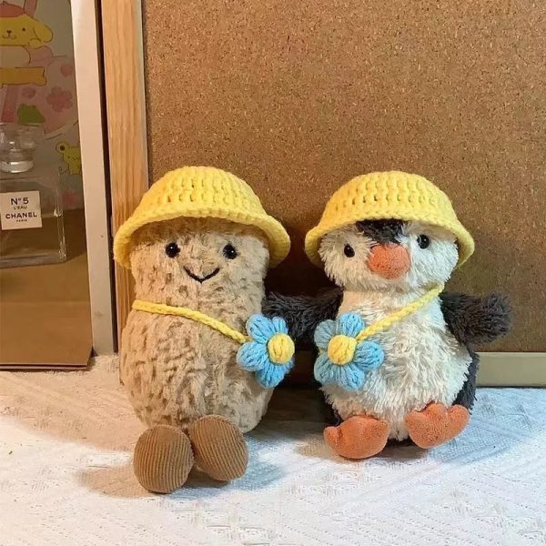 Jellycat Peanut Penguin Doll - Huggable Soft Plush Toy for Cozy Comfort Jellycat Peanut Penguin Doll - Huggable Soft Plush Toy for Cozy Comfort