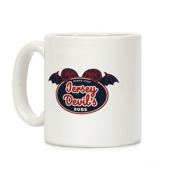 Jersey Devil Subs Logo Parody Coffee Mug Jersey Devil Subs Logo Parody Coffee Mug