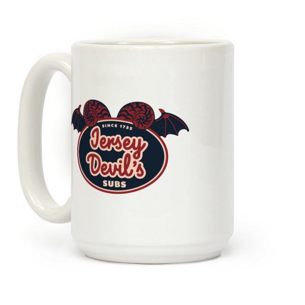 Jersey Devil Subs Logo Parody Coffee Mug Jersey Devil Subs Logo Parody Coffee Mug