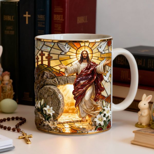 Jesus Christ Resurrection Coffee Mug - Easter Gift For Christian 04QHLU290126 Jesus Christ Resurrection Coffee Mug - Easter Gift For Christian 04QHLU290126