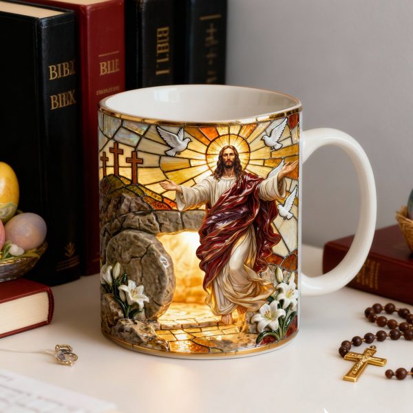 Jesus Christ Resurrection Coffee Mug - Easter Gift For Christian 04QHLU290126 Jesus Christ Resurrection Coffee Mug - Easter Gift For Christian 04QHLU290126