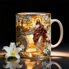 Jesus Resurrection - Personalized White Edge-to-Edge Mug - Easter Gift For Christian HH01 Jesus Resurrection - Personalized White Edge-to-Edge Mug - Easter Gift For Christian HH01