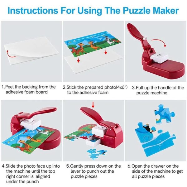 Jigsaw Puzzle Maker Machine Set Kit