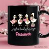 Just a Bookish Goose Personalized Mug, Funny Nerdy Book Readers Gift with Custom Name Just a Bookish Goose Personalized Mug, Funny Nerdy Book Readers Gift with Custom Name