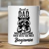 Just a Dad Who Back With Milk Personalized Mug, Funny Dad Gift with Custom Name Just a Dad Who Back With Milk Personalized Mug, Funny Dad Gift with Custom Name